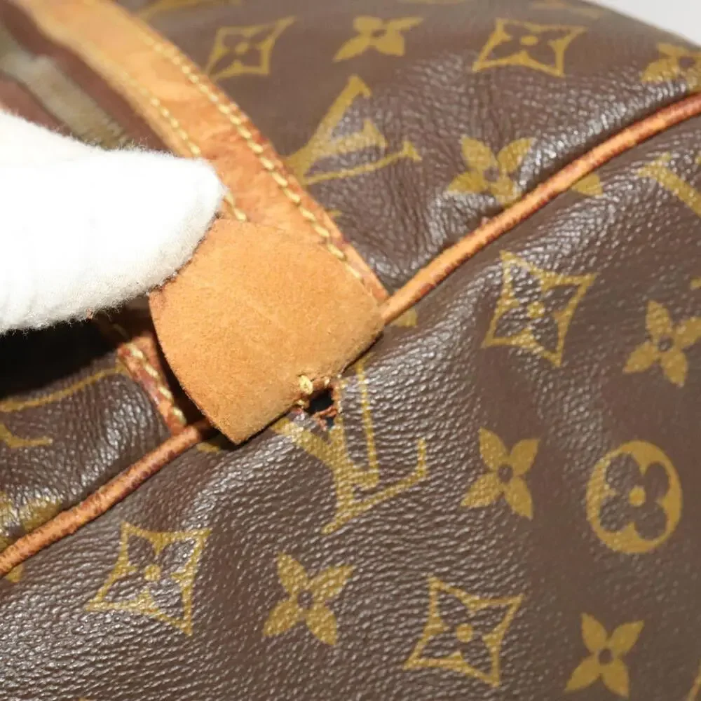 LOUIS VUITTON Monogram Sac Spool 45 Boston Bag M41624